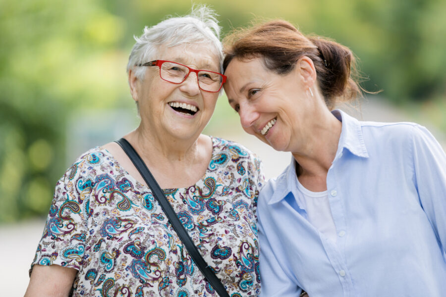 aged care discussion with parents
